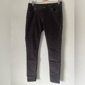 The North Face Dark Grey Corduroy Pants Trousers Size 6